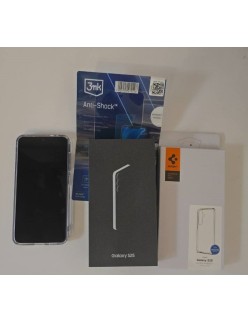 Nowy SAMSUNG S25 /256 GB FOLIA 3MK + ETUI SPIGEN !!